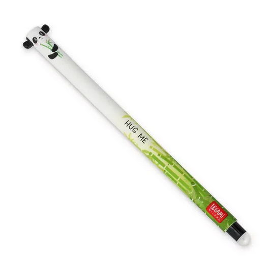 Legami Black Erasable Gel Pen - Panda