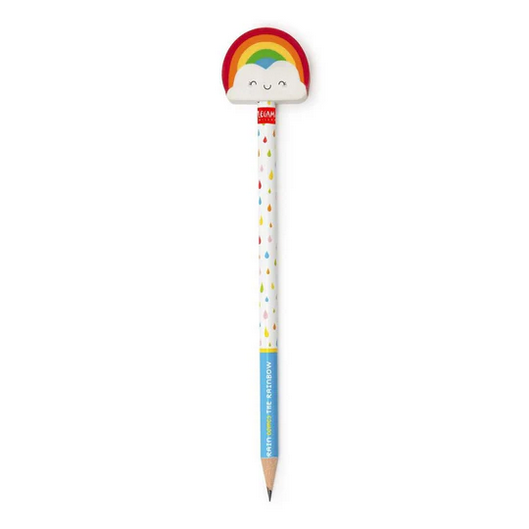 Legami After Rain Comes The Rainbow Pencil With Eraser.