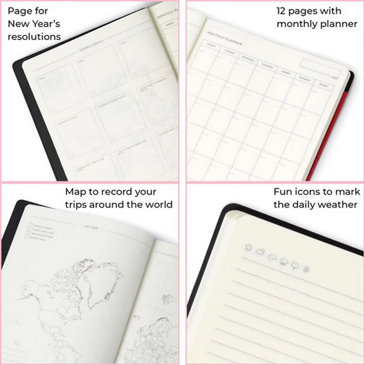 Legami 'My Notebook' Large Journal in Assorted Colours(please specify which you like)