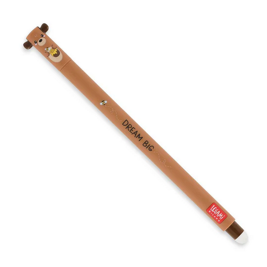 Legami Red Erasable Gel Pen - Teddy Bear