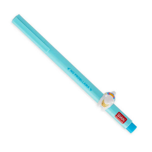 Legami Lovely Friends Sky Blue Gel Pen -Llama