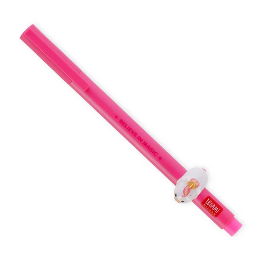 Legami Lovely Friends Pink Gel Pen -Unicorn