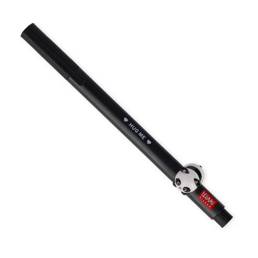 Legami Lovely Friends Black Gel Pen -Panda