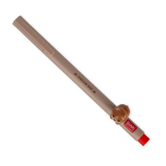 Legami Lovely Friends Red Gel Pen -Teddy Bear