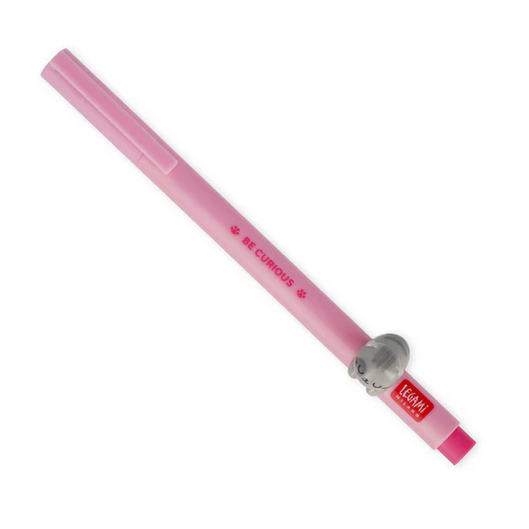 Legami Lovely Friends Pink Gel Pen -Kitty