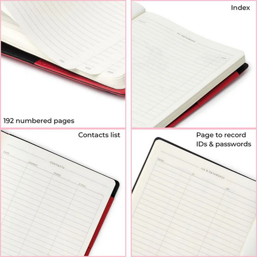 Legami 'My Notebook' Large Journal in Assorted Colours(please specify which you like)