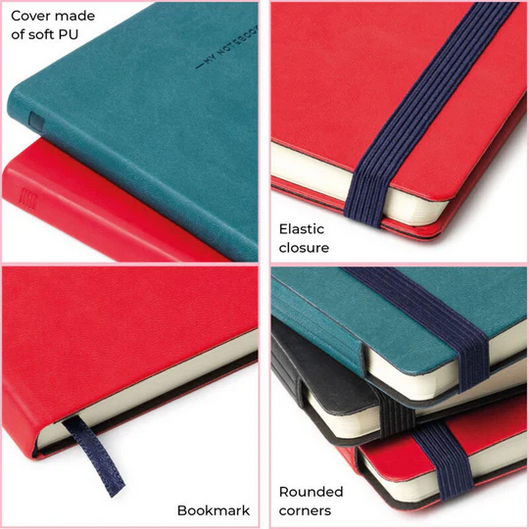 Legami 'My Notebook' Large Journal in Assorted Colours(please specify which you like)